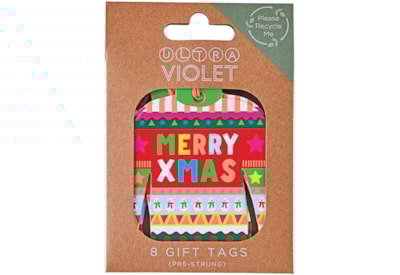 Christmas Jumper Gift Tags 8 Pack