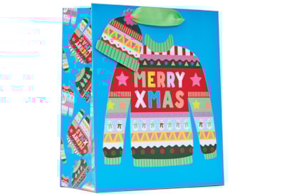 Christmas Jumper Gift Bag Medium