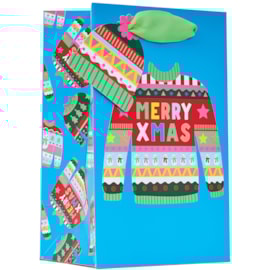 Christmas Jumper Gift Bag Small Christmas Jumper Gift Bag Small