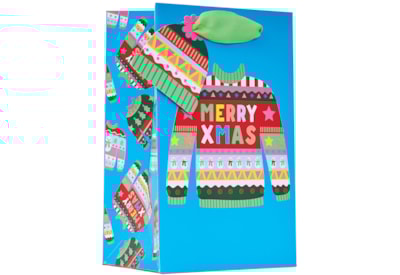 Christmas Jumper Gift Bag Small