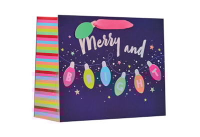 Merry & Bright Gift Bag Large Merry & Bright Gift Bag Large