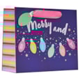Merry & Bright Gift Bag Medium Merry & Bright Gift Bag Medium