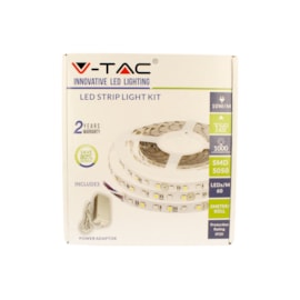V-tac Ip20 Led Warm White Strip Light Kit 5m (VTWWSTRIPKIT-IP20)