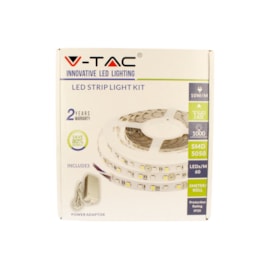 V-tac Ip20 Led Warm White Strip Light Kit 5m V-tac Ip20 Led Warm White Strip Light Kit 5m