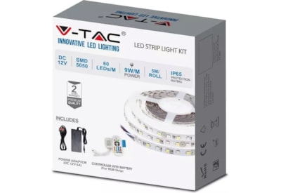 V-tac Ip65 Rgb Tape Light 5m (VTRGBSTRIPKIT-IP65)