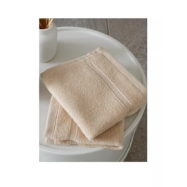 Catherine Lansfield Zero Twist Face Cloth Natural 2's Catherine Lansfield Zero Twist Face Cloth Natural 2's