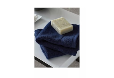 Catherine Lansfield Zero Twist Face Cloth Navy 2's Catherine Lansfield Zero Twist Face Cloth Navy 2's