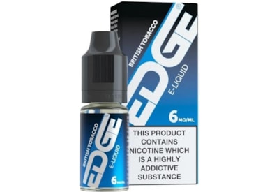 Edge British Tobacco 6mg E-liquid 10ml (VAEDG127)