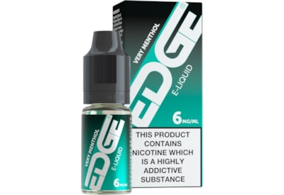 Edge Very Menthol 6mg E-liquid 10ml Edge Very Menthol 6mg E-liquid 10ml