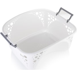 Minky Laundry Basket White (VB10010004)