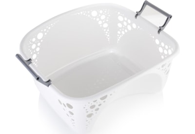 Minky Laundry Basket White (VB10010004)