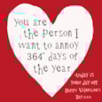 Ling Red Heart Humour Valentines Day Card Ling Red Heart Humour Valentines Day Card
