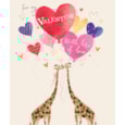 Ling Valentine Romantic Giraffes Ling Valentine Romantic Giraffes