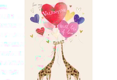 Ling Valentine Romantic Giraffes Ling Valentine Romantic Giraffes