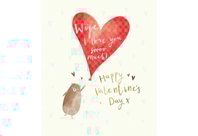 Ling Valentine Wife Bear Holding Heart Balloon Ling Valentine Wife Bear Holding Heart Balloon