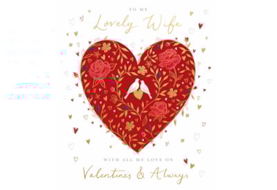 Ling Valentine Wife ornate Heart Ling Valentine Wife ornate Heart