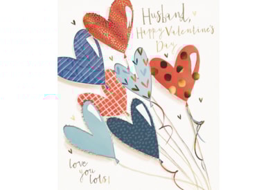 Ling Valentine Husband Heart Balloons Ling Valentine Husband Heart Balloons