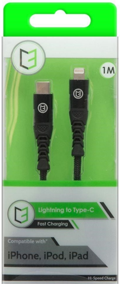 C3 Lightening - Type C Braided Charger Lead 1m (C3-09434)