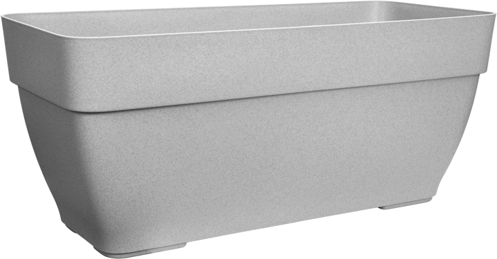 Elho Vibia Compana Terrace Trough Concrete 80cm (0773327743100)
