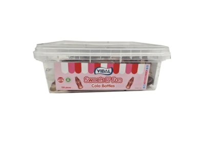 Vidal Cola Bottles 7p Sweet Tub Vidal Cola Bottles 7p Sweet Tub