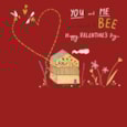Ling Bee Mine Valentines Day Card Ling Bee Mine Valentines Day Card