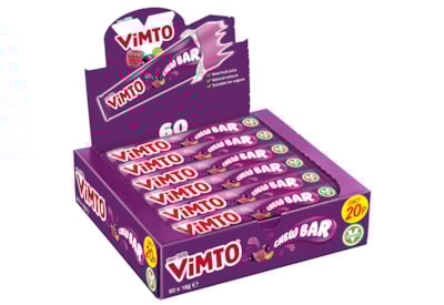 Swizzels Matlow Vimto Original Chew Bars 20p Swizzels Matlow Vimto Original Chew Bars 20p