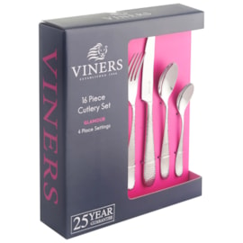 Viners Glamour 18/0 Cutlery Set Giftbox 16pce (0302.652)
