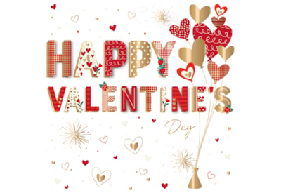 Happy Valentines Day Card (VKKA0019W)