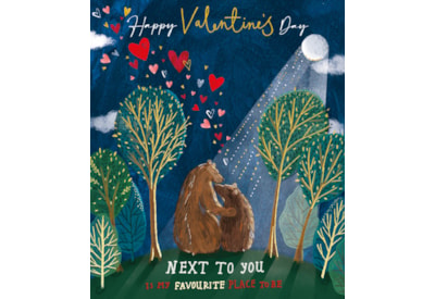 Embracing Bears Valentine Day Card (VKKA0024)