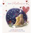 Ling My Moon & Stars Valentines Day Card Ling My Moon & Stars Valentines Day Card