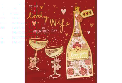 Ling Lovely Wife Valentines Day Card Ling Lovely Wife Valentines Day Card
