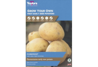 Taylors Foremost Seed Potatoes 2kg Taylors Foremost Seed Potatoes 2kg
