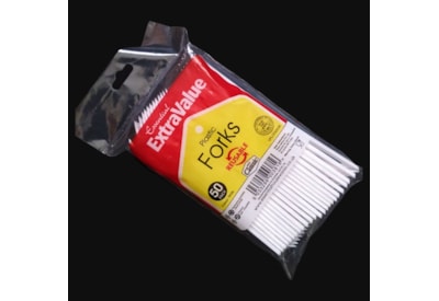 Extra Value Reusable Fork 50pk Extra Value Reusable Fork 50pk