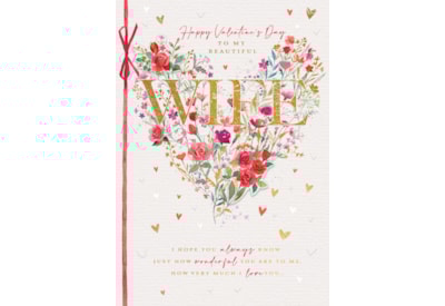 Ling Valentine Wife Floral Heart Ling Valentine Wife Floral Heart