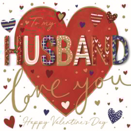 Ling Valentine Husband I Love You Hearts