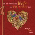 Ling Wife Love Birds Valentines Day Card Ling Wife Love Birds Valentines Day Card