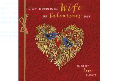 Ling Wife Love Birds Valentines Day Card Ling Wife Love Birds Valentines Day Card