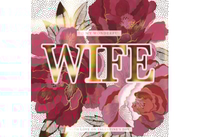 Ling Rose & Peonies Valentines Day Card Ling Rose & Peonies Valentines Day Card