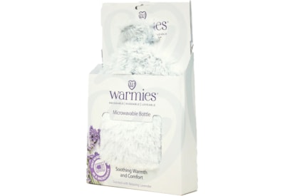 Warmies Plush Bottle Grey Marshmallow