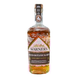 Warners Spiced Botanical Rum 70cl