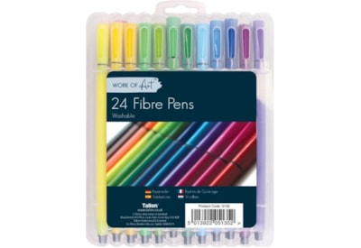 Washable Easynote Fibre Pens 24s Washable Easynote Fibre Pens 24s