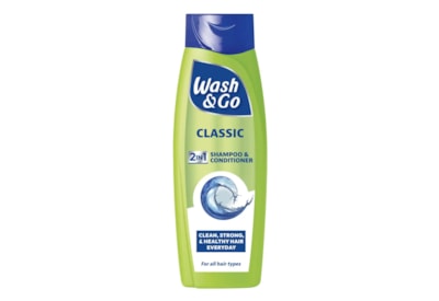 Wash&Go Shampoo 2In1 Classic 290Ml Wash&Go Shampoo 2In1 Classic 290Ml
