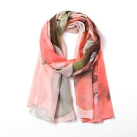 Water Colour Floral Summer Scarf Sage Yellow Water Colour Floral Summer Scarf Sage Yellow