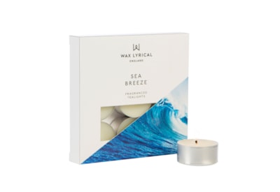 Wax Lyrical Tealights Sea Breeze 9s (WLE3001)