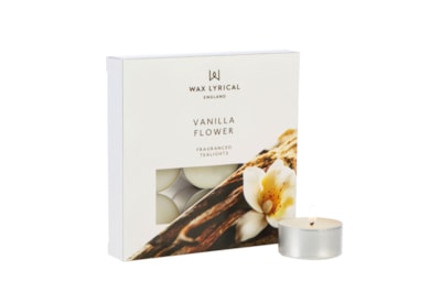 Wax Lyrical Tealights Vanilla Flower 9s (WLE3007)