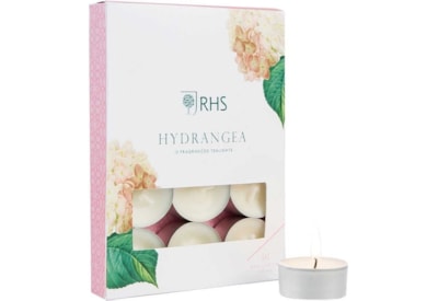 Wax Lyrical Rhs Tealights Box/12 Hydrangea (RHS0208)