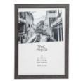 Hampton Frames Westminster Frame Grey With Plexi Glass A4 Hampton Frames Westminster Frame Grey With Plexi Glass A4