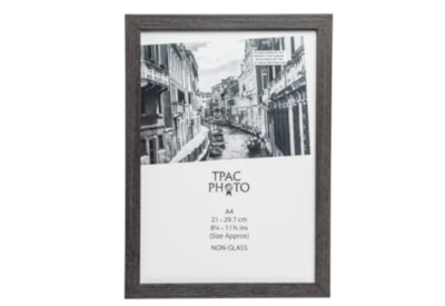 Hampton Frames Westminster Frame Grey With Plexi Glass A4 Hampton Frames Westminster Frame Grey With Plexi Glass A4