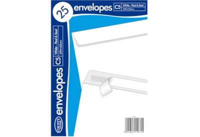 White Peel & Seal Envelope C5 25s White Peel & Seal Envelope C5 25s