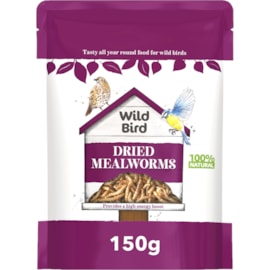 Wild Bird Dried Mealworms 150g (T621328)